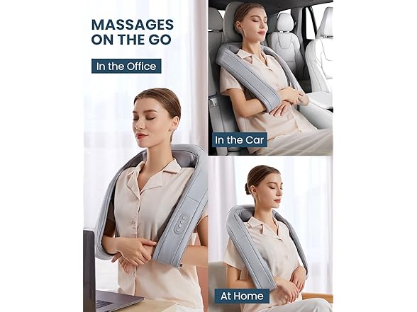 Nekteck Neck and Shoulder Massager for Pain Relief