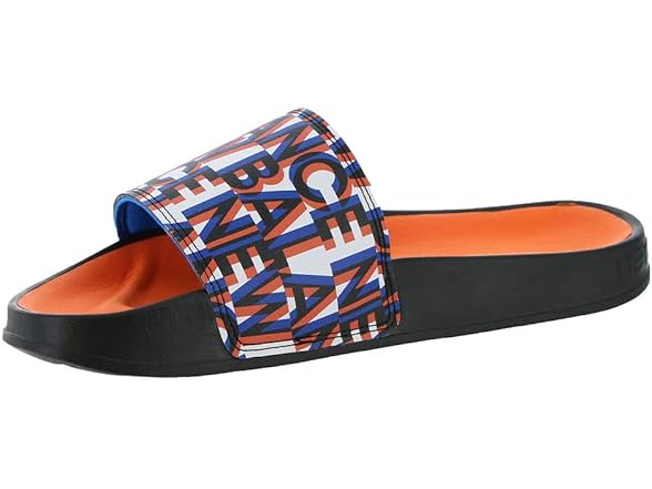 Black/Vibrant Orange/Serene Blue