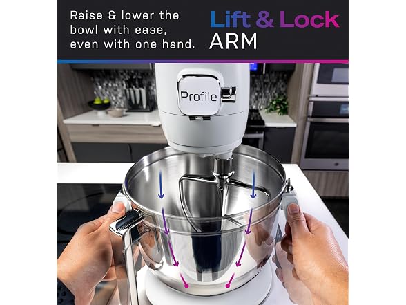 GE Profile Smart Stand Mixer with 7qt Bowl