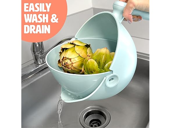 Tasty 2-in-1 Swing Bowl Colander