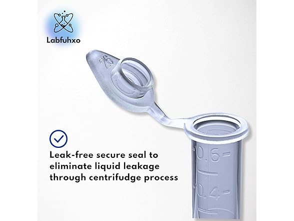 0.65mL Microcentrifuge Tubes 500pk