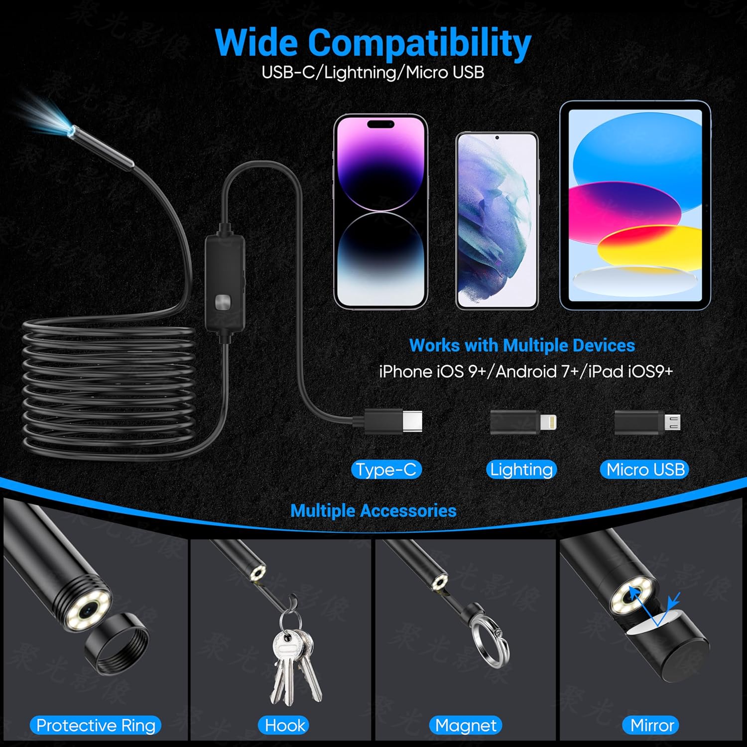 16ft Lens High Definition Endoscope - Gallery 7