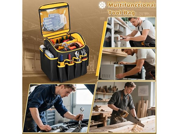 Marscamd CON-121 Heavy Duty Tool Bag with Divider