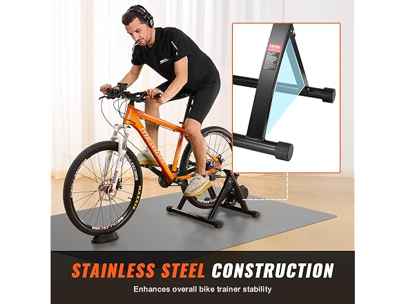 Bike Trainer Stand, Magnetic Stationary Bike