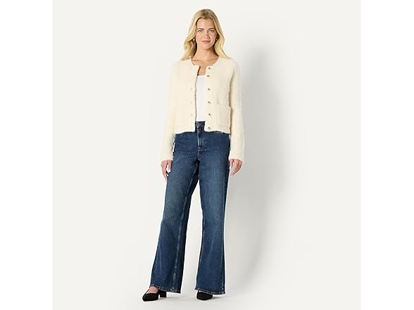 AE Womens Wool Blend Boucle Jkt