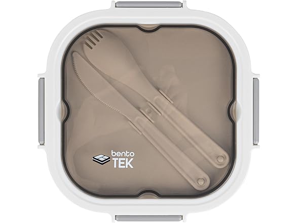 Restaurantware Bento Tek 57.5 Ounce Bento Box