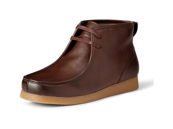 Dark Brown Faux Leather