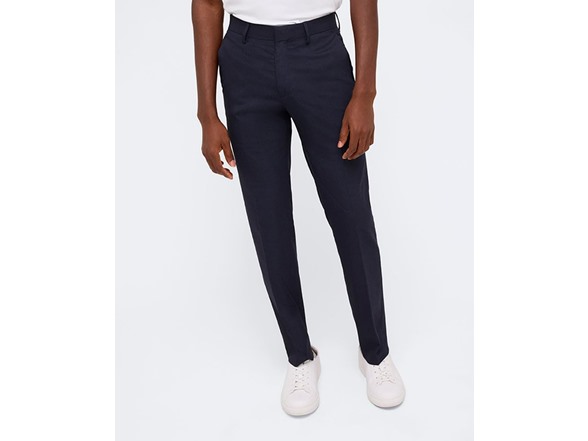 Haggar Slim-Fit Stretch Twill Dress Pant