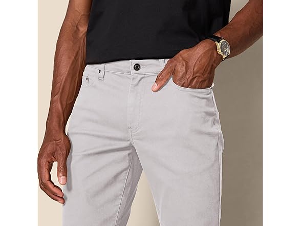 AE Mens Slim-Fit 5-Pocket Twill Pants