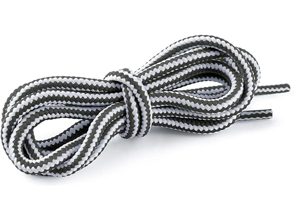 uxcell 3 Pairs Round Rope Dual Colored