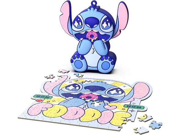 Spin Master Games Pouch Zipz Disney's Stitch Micro Puzzle