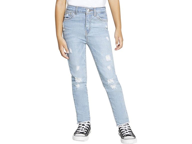 Levi's Girls' 720 High Rise Super Skinny Fit Jeans, Blue, 10