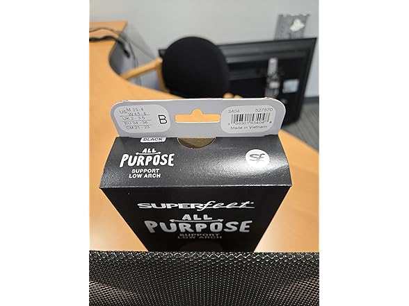 All-Purpose Support Low Arch Insoles (M2.5-5 / W4.5-6)