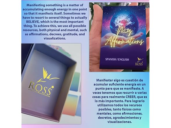 Manifestation Daily Affirmation Cards