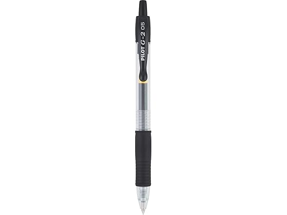 PILOT G2 Premium Rolling Ball Gel Pens, Extra Fine Point, Black Ink