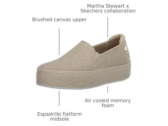 Skechers Women's Martha Stewart Bobs Sesame - by The Bay