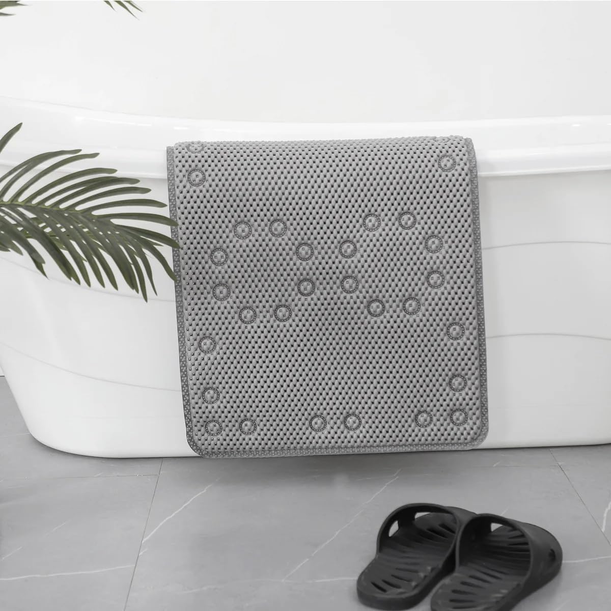 J&V Textiles Non Skid Foam Bath Mat -Choose Color - Gallery 32