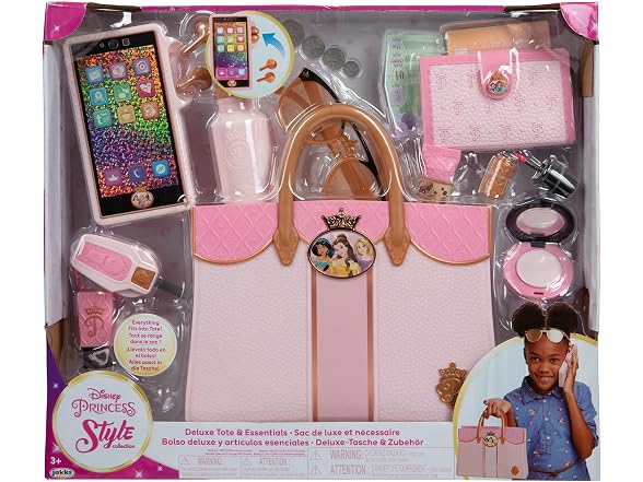 Disney Princess Tote Bag & Toy Purse Set 