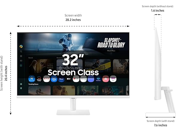 Samsung 32" Monitor |  LS32FM703UNXZA