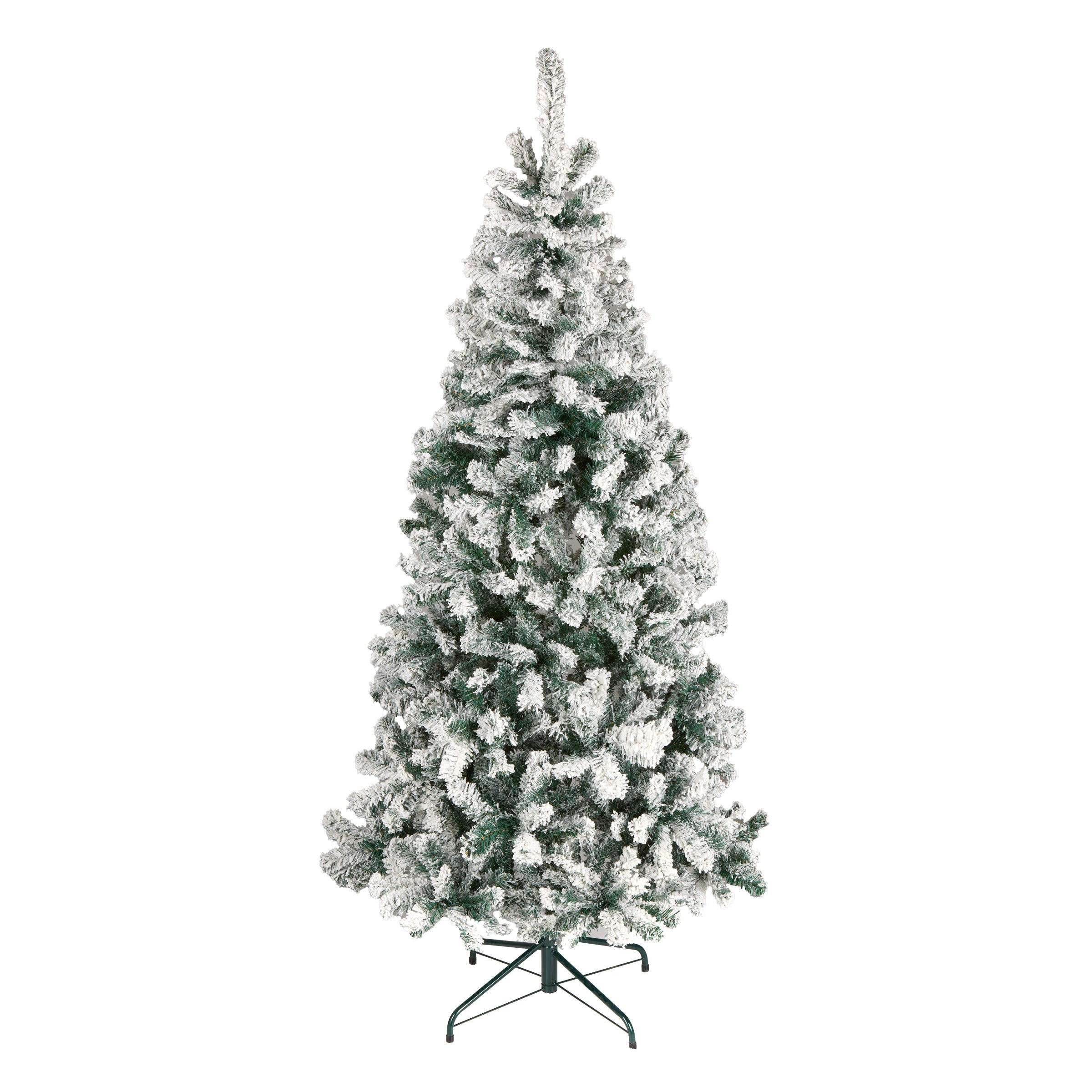 National Tree Company 6 ft. Acacia Flocked Tree - Gallery 2