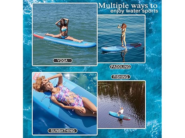 Bifanuo Bifanuo Inflatable Stand Up Paddle Board with SUP