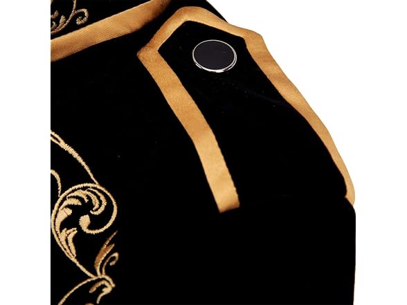 Pyjtrl Men (L) Stylish Court Prince Velvet Jacket
