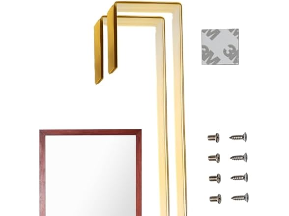 Gold Giant XL Set of 2 Mirror Brackets