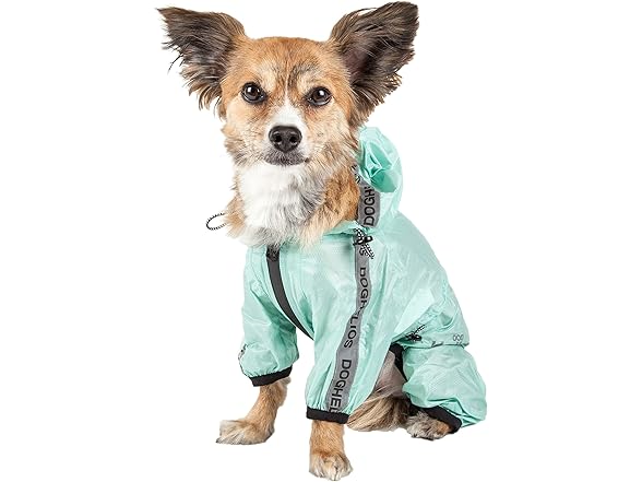 Pet Life T-Shield Full Body Dog Raincoat