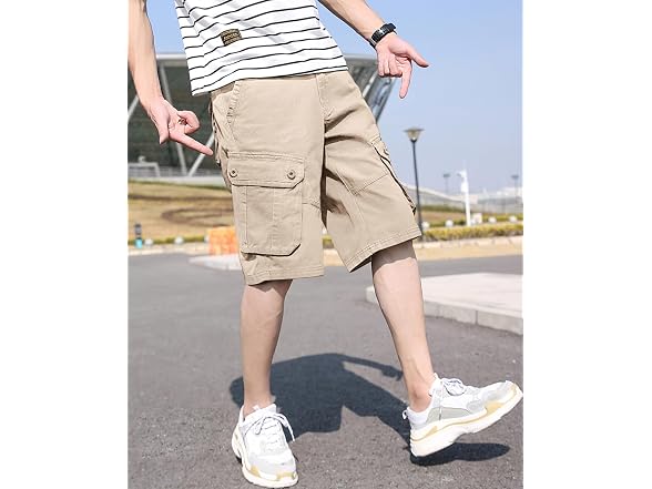 Basoteeuo Men (34 Regular) Cargo Shorts