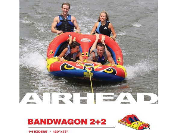 SportsStuff Bandwagon 2+2 Towable 1-4 Ride