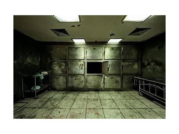 Yeele 10x8ft Scary Shabby Hospital Photo