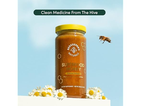 Beekeeper's Superfood Honey, 4.4oz