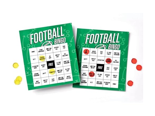 Amscan Fun Ready Set Football Bingo Game (1 Set)
