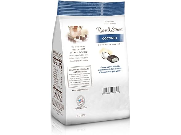 Russell Stover Dark Choc Coconut Gift Ba