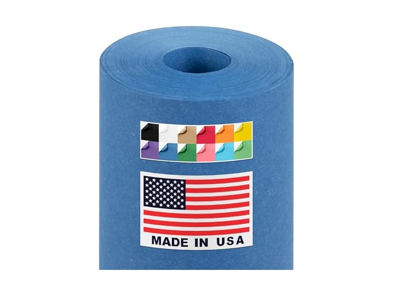 Paclord Paclord USA Made 18" x 1200" Dark Blue Kraft Paper 