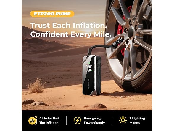 FLEXTAILGEAR Portable Tire Inflator