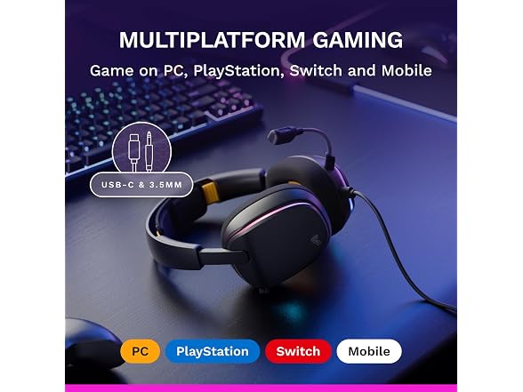 GLORIOUS GHS Eternal RGB Gaming Headset