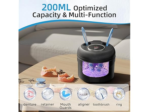 WBXWBX Ultrasonic Retainer Cleaner