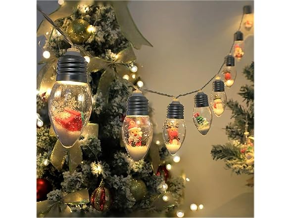 ASKJDT 10 Bulbs Christmas Decor
