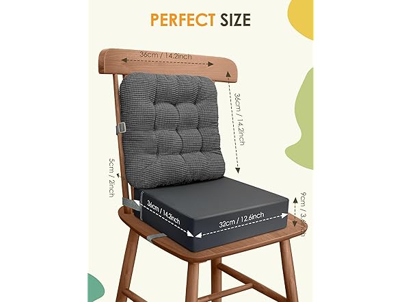 JLGCUF Booster Seat for Kitchen Chair