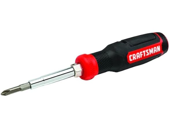 CRAFTSMAN Screwdriver with 6 Multi-Bits