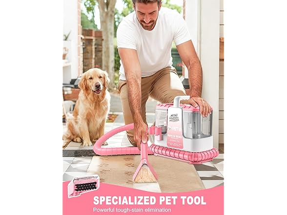 QYNTO Portable Carpet Cleaner Machine