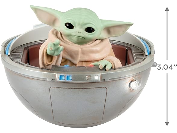 Hallmark Mandalorian Grogu Ornament w/Sound