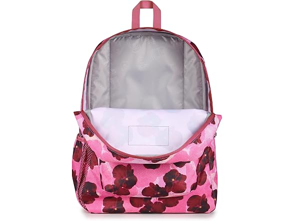 JanSport 26L Cross Town Backpack Pop Art Pansies 