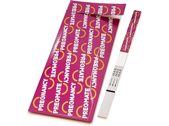 Pregmate 100 Pregnancy Test Strips (100 Count)