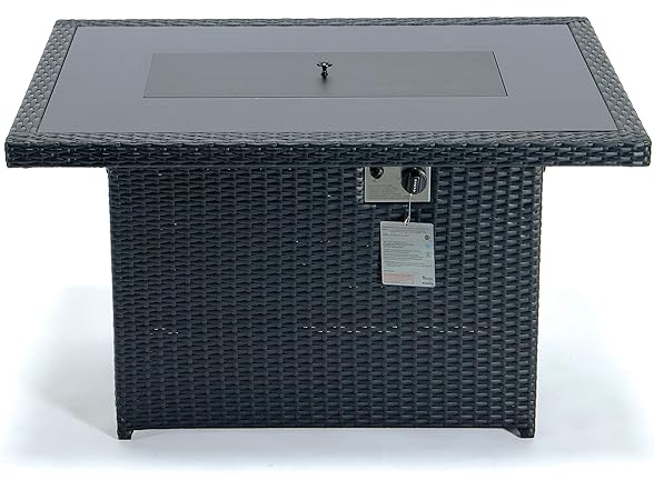 LeisureMod Mace Fire Pit Table