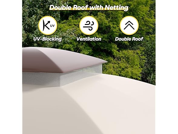 ZZW Outdoor Patio Gazebo