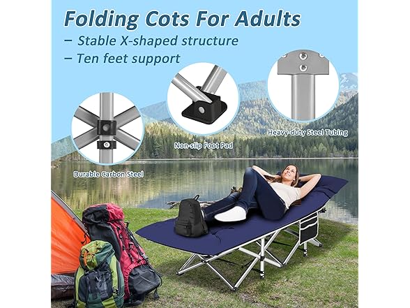 HABUTWAY Camping Cots for Adults