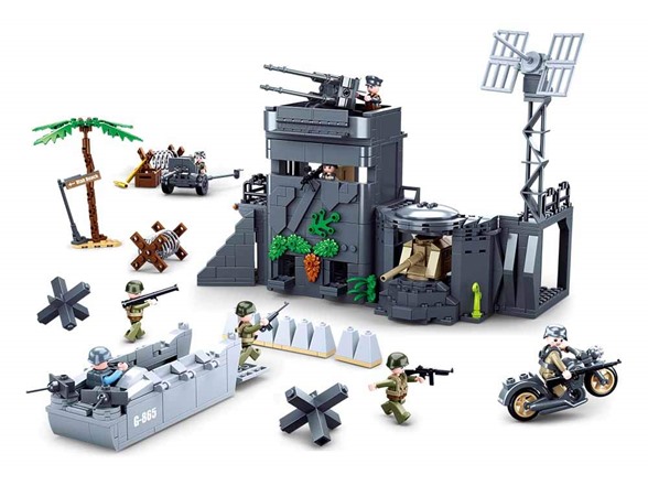 Sluban M38-B0861 Army Wii-The Atlantic