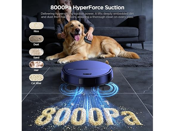 UMMUND Robot Vacuum and Mop Combo